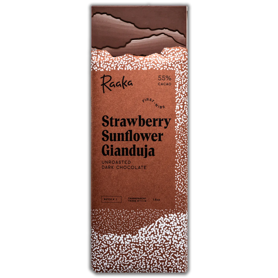 Strawberry Sunflower Gianduja - Bright Artisan Gianduja Assortment