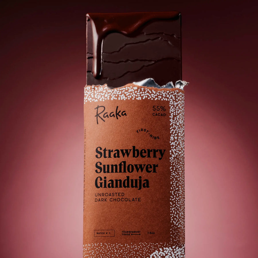 Strawberry Sunflower Gianduja - Bright Artisan Gianduja Assortment