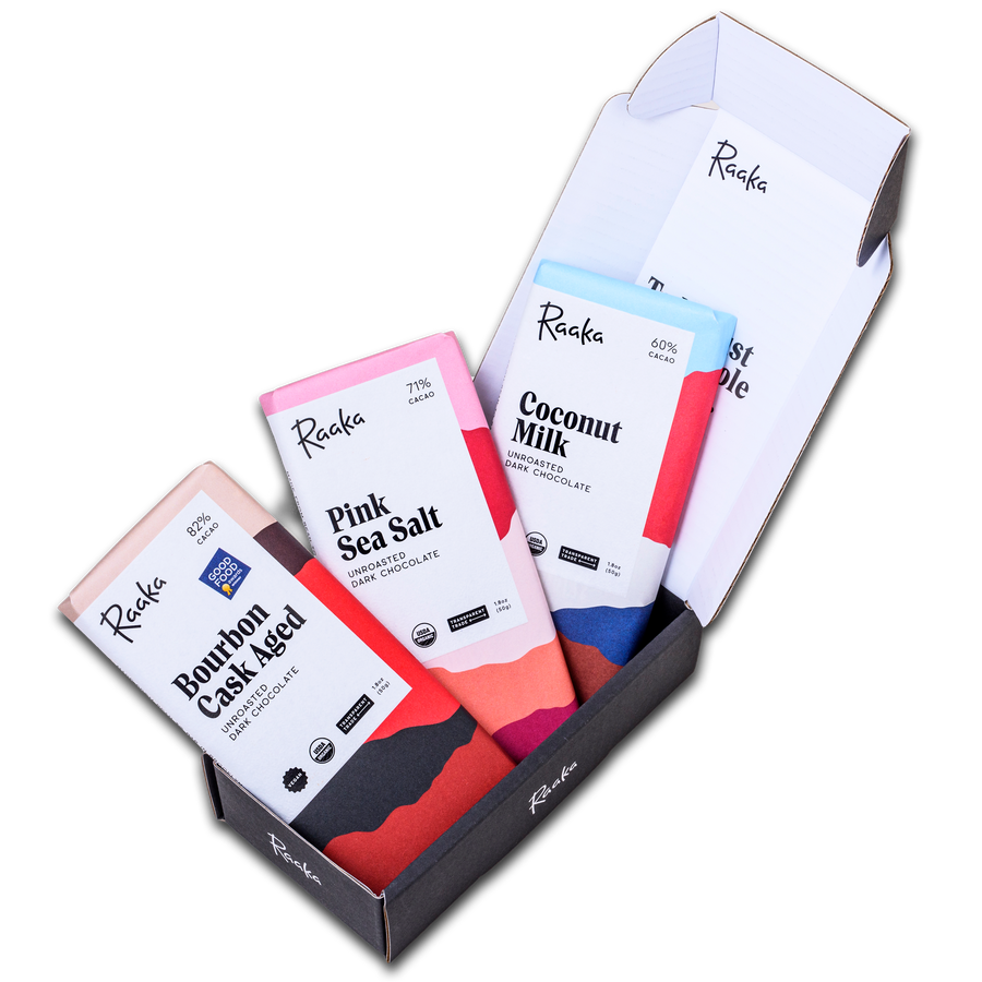 Customizable 3 Bar Box - Bright Expressive Box Assortment