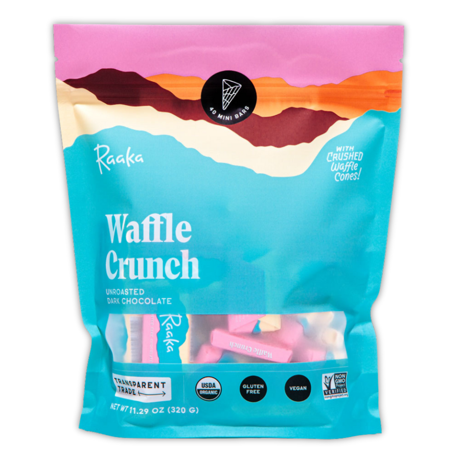 Waffle Crunch Minis Bag of 40 - Bright Artisan Bag Assortment