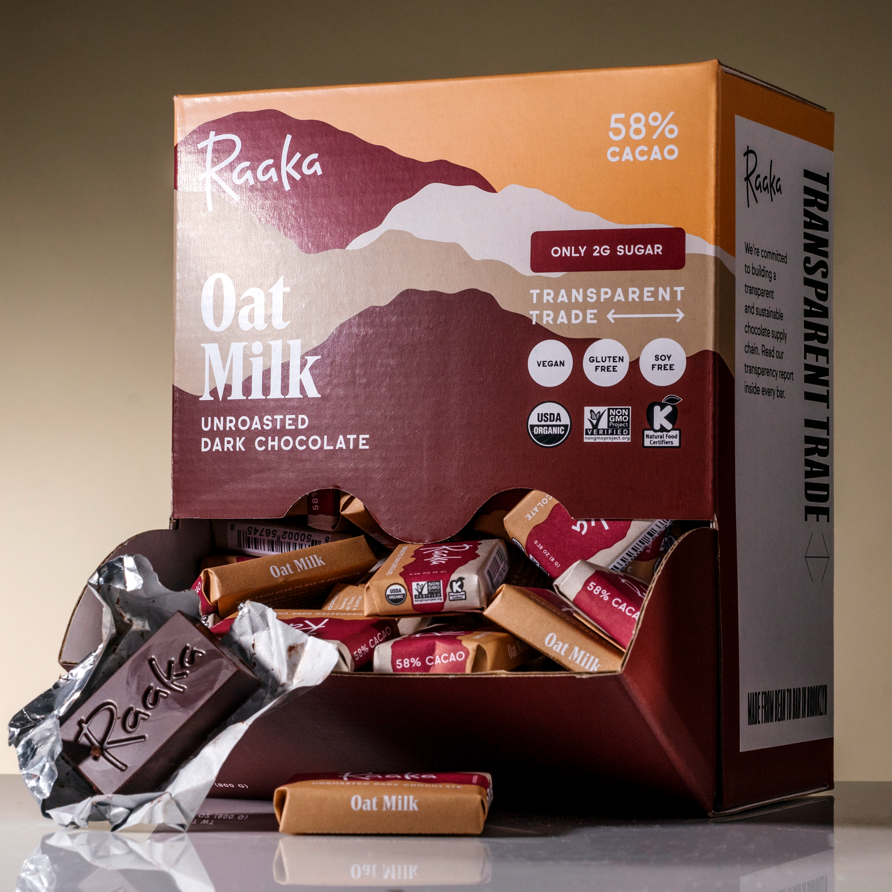 Oat Milk Minis Box of 100 - Bright Complete Minis Assortment